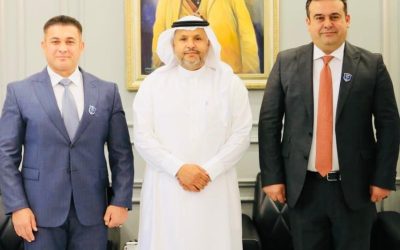 Iraq receives the President of the International MiniFootball Federation, Al-Dosari