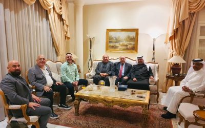 Ambassador Al-Hadeed Hosts Delegation from the International Minifootball Federation